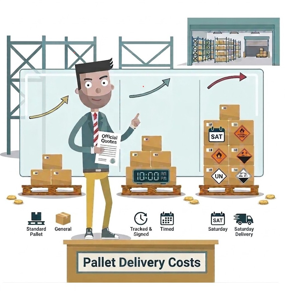pallet delivery costs pallet delivery costs